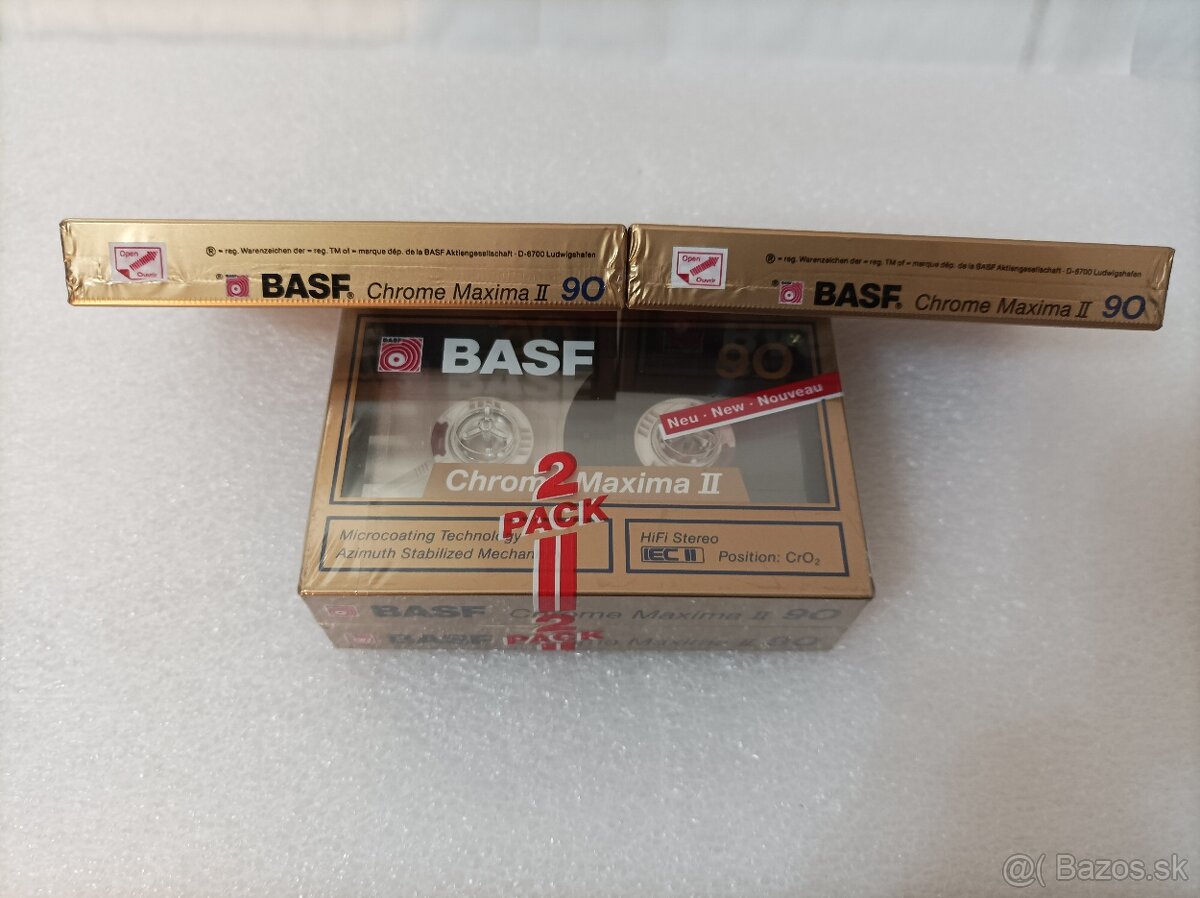 BASF CHROME MAXIMA II 90 (BASF CMII 90) - MC kazeta - 3