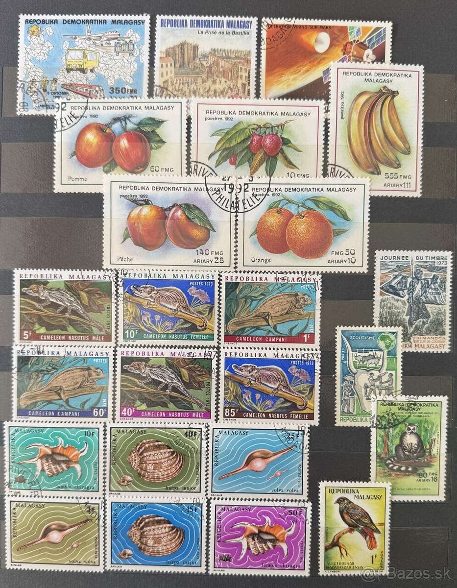 poštové známky - Madagaskar - 3