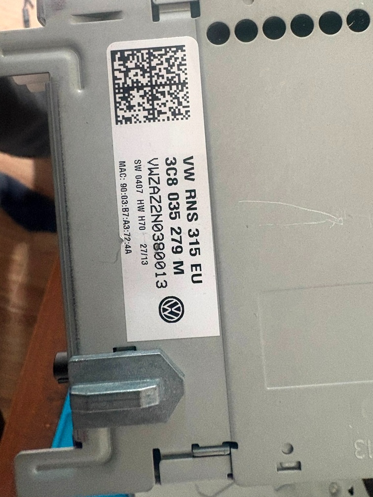 Predam Rns 315 s pin kodom - 3