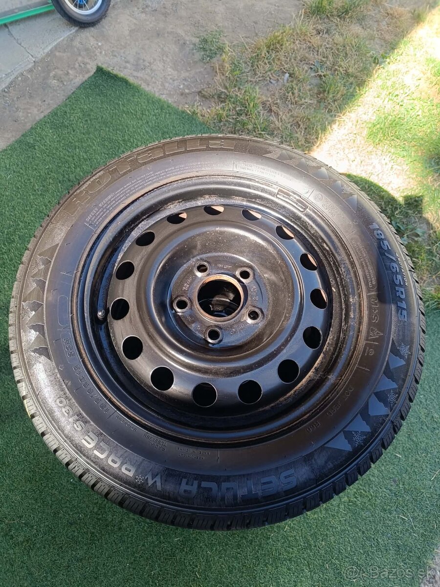 Zimné pneumatiky 185/65 R15 na DISKOCH - 3