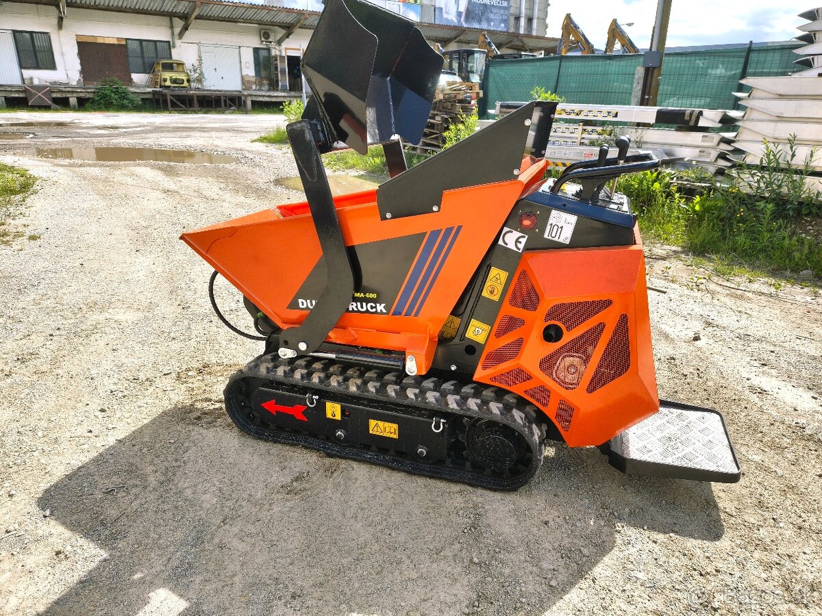 Predám minidumper s nosnosťou 600kg - 3