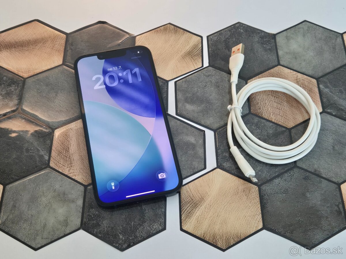 Iphone 13 128GB Black | Výborný stav - 3