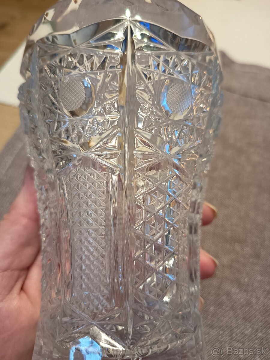 Retro - krištálovú vázu - 3