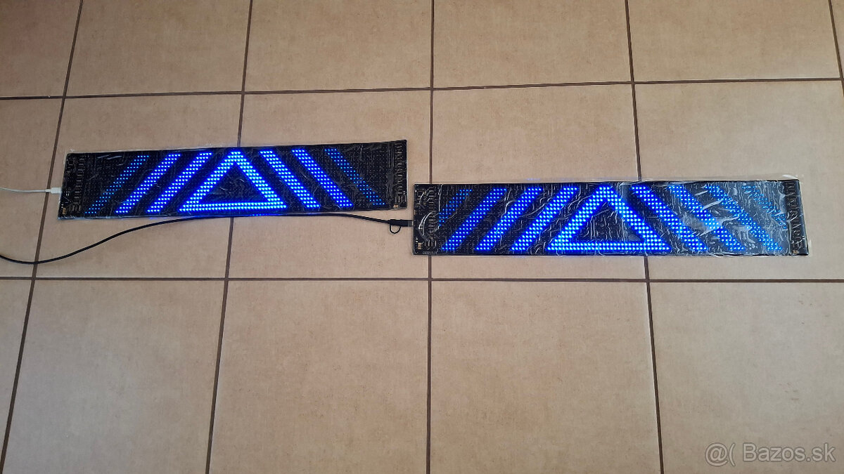 2x Led oci na kamion / Truck Devil Eye LED Matrix panel . - 3