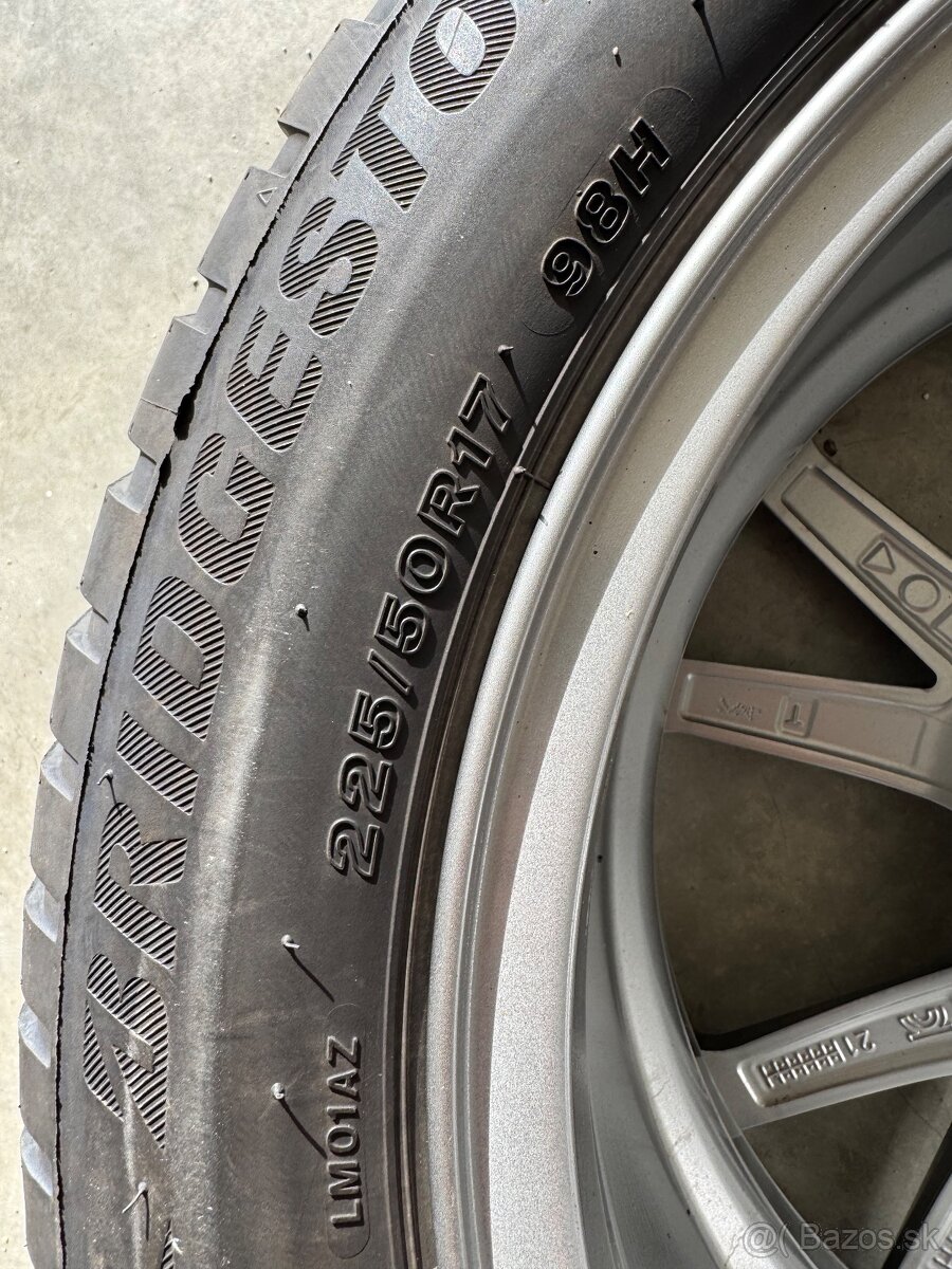 Predám disky a pneumatiky Bmw 5x112 r17 - 3