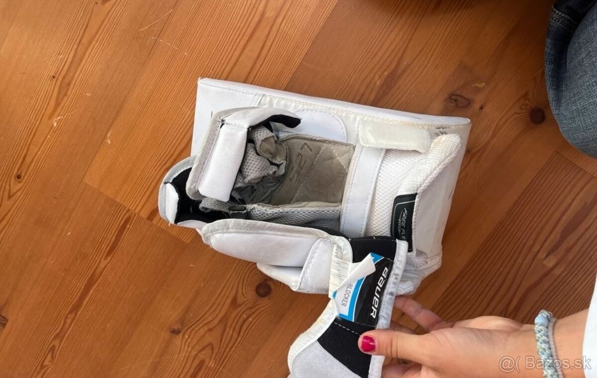 🏒 Bauer Junior brankárske lapačka + vyrážačka – ľavák - 3