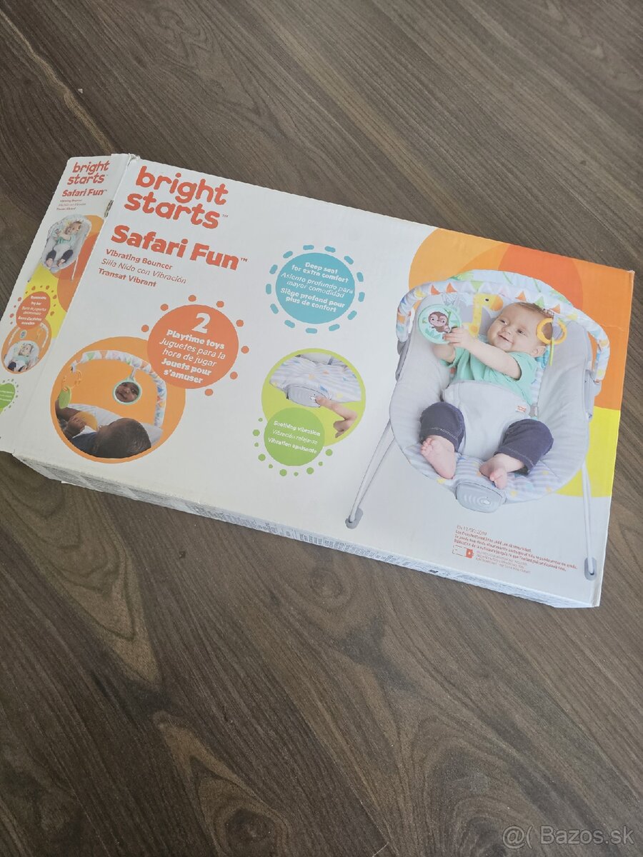 Hojdacie kreslo Bright starts Safari Fun - 3