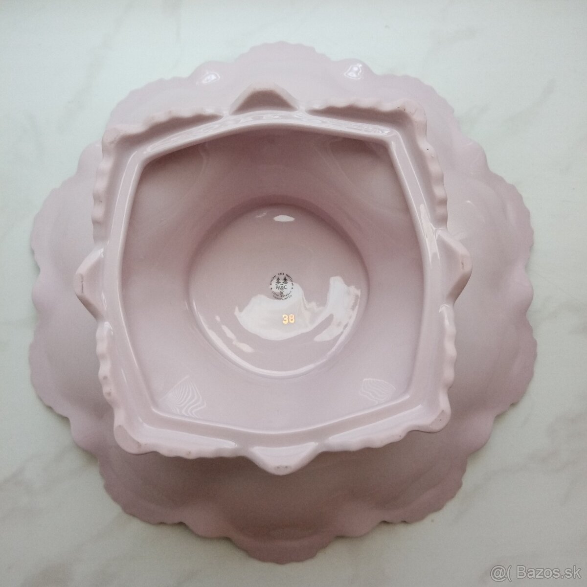 ružový porcelán mix - 3