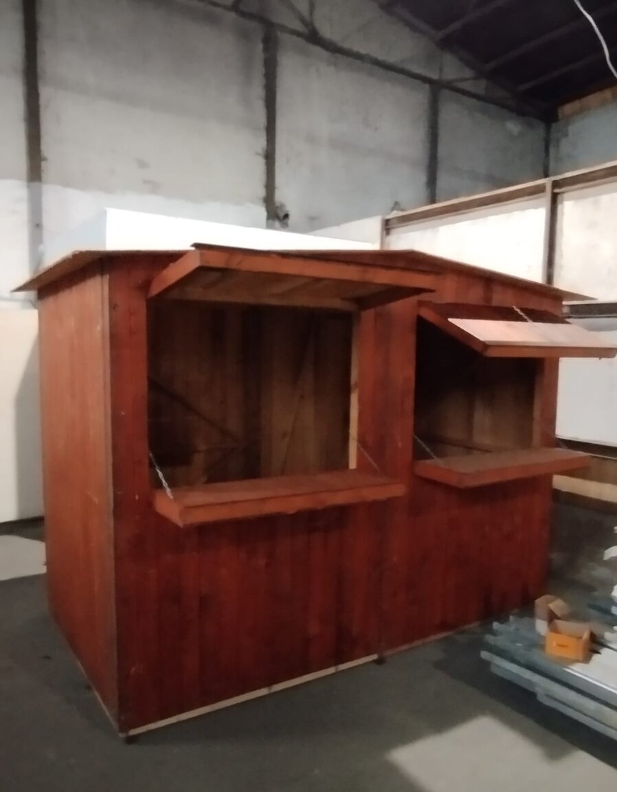 Predám nový drevený predajný stánok - 3