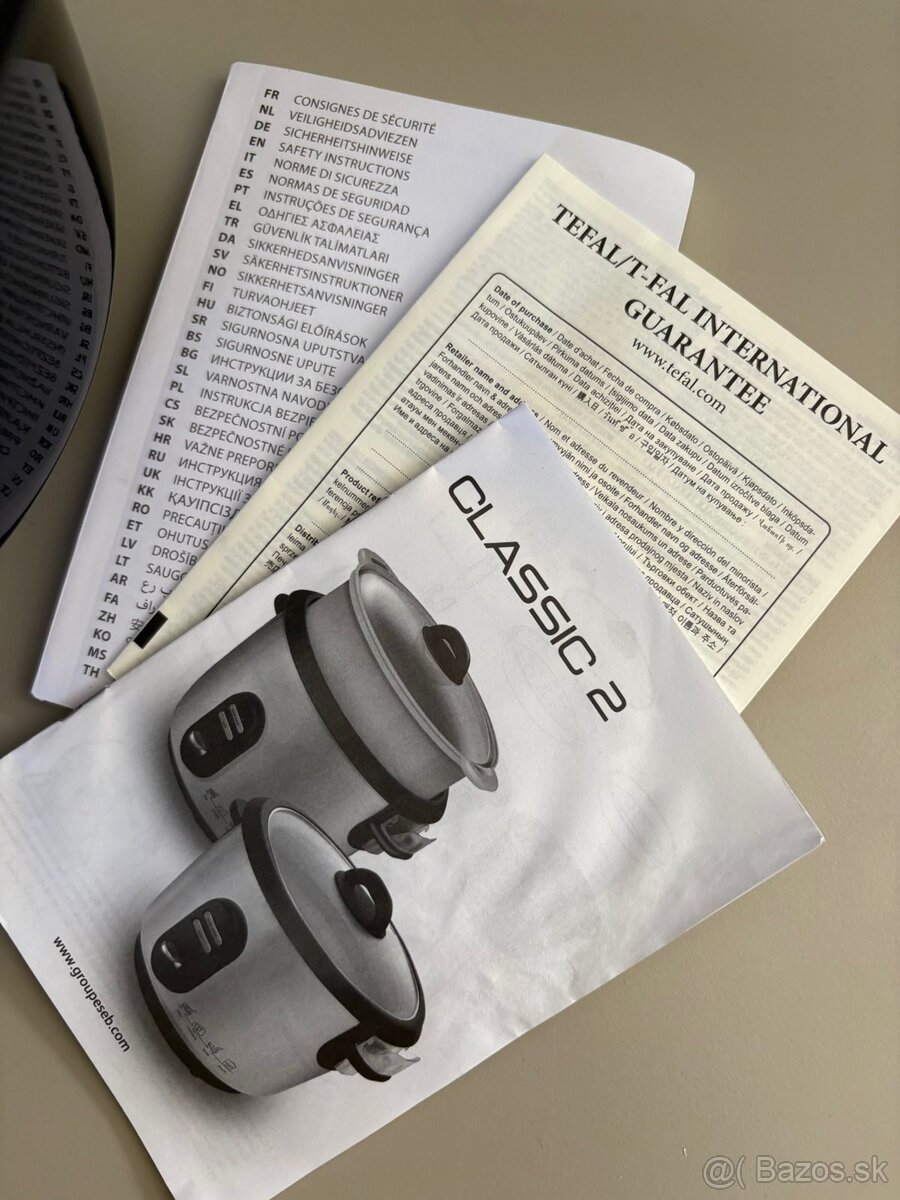 Ryžovar Tefal Classic 2 - 3