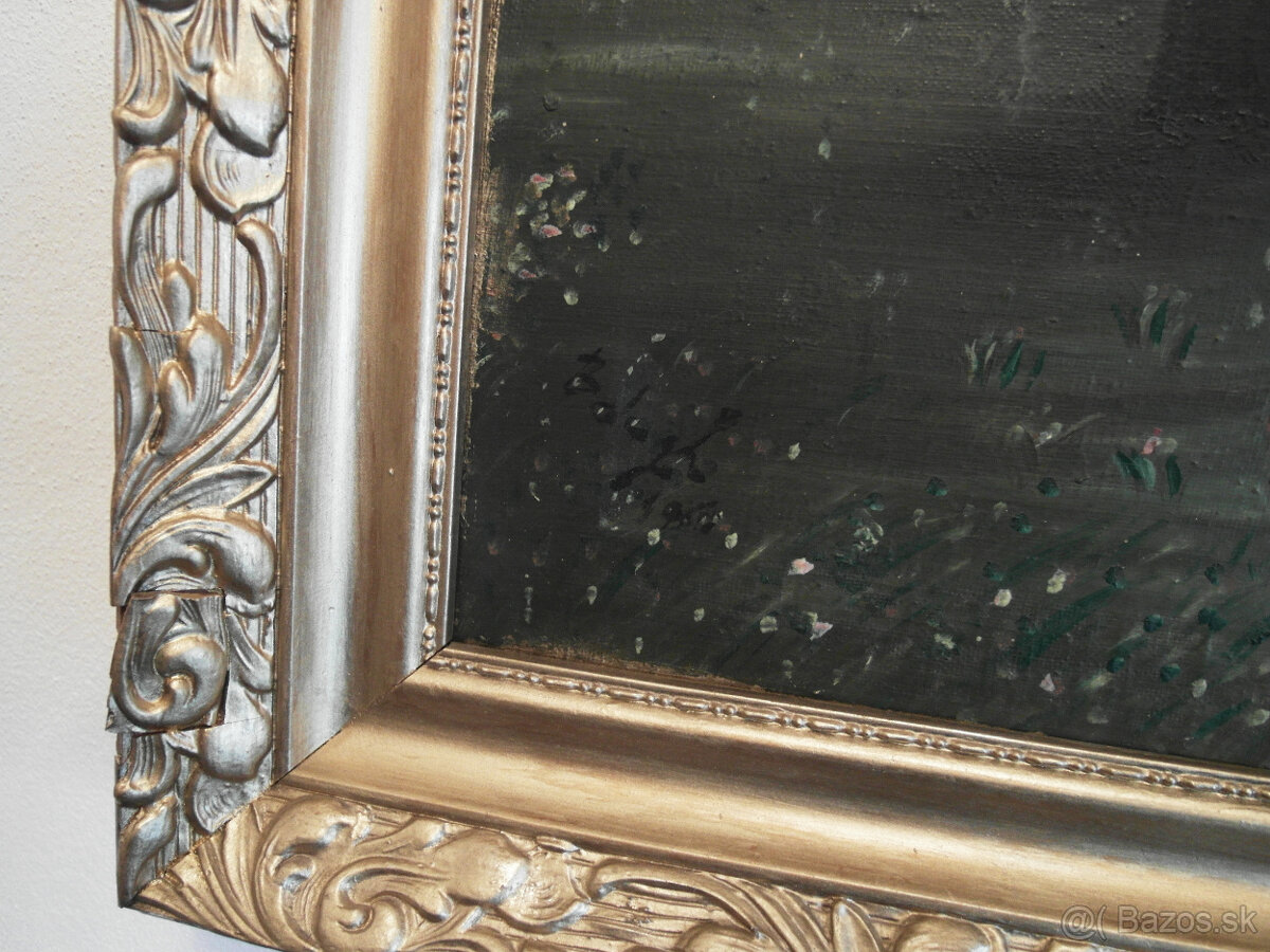 Starý obraz Srnky - 3