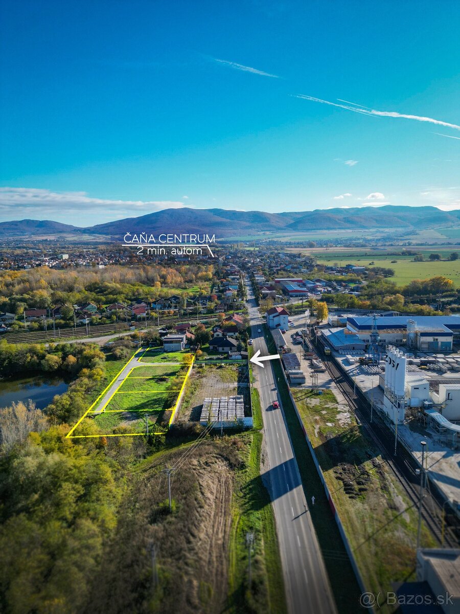 Stavebný pozemok, len 15 min od mesta Košice - ČAŇA - 3