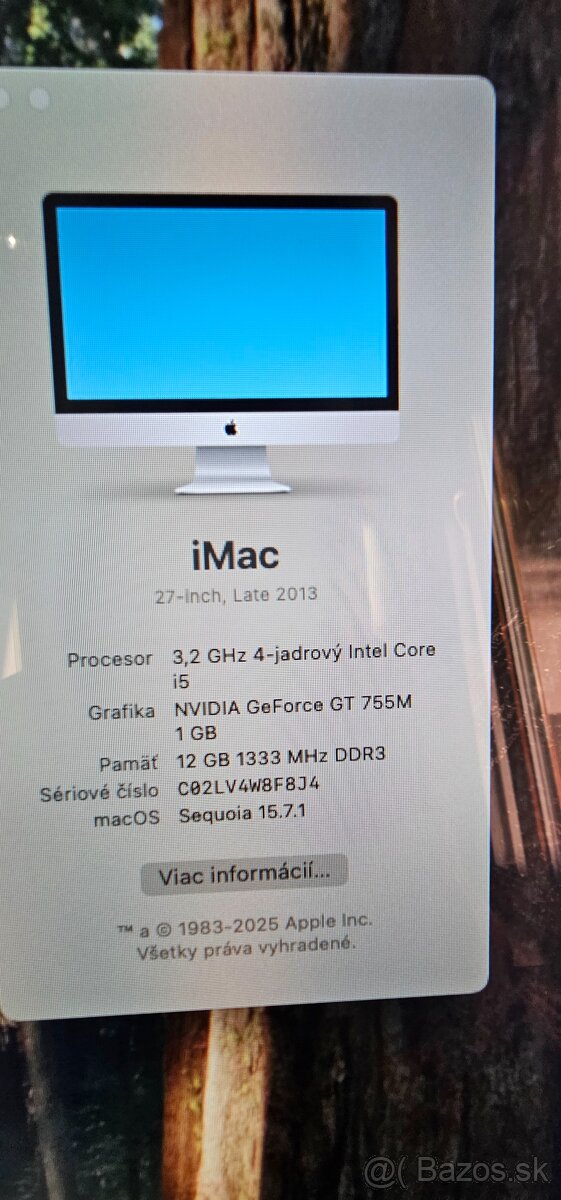Apple IMac 27 late 2013 macos Sequoia - 3