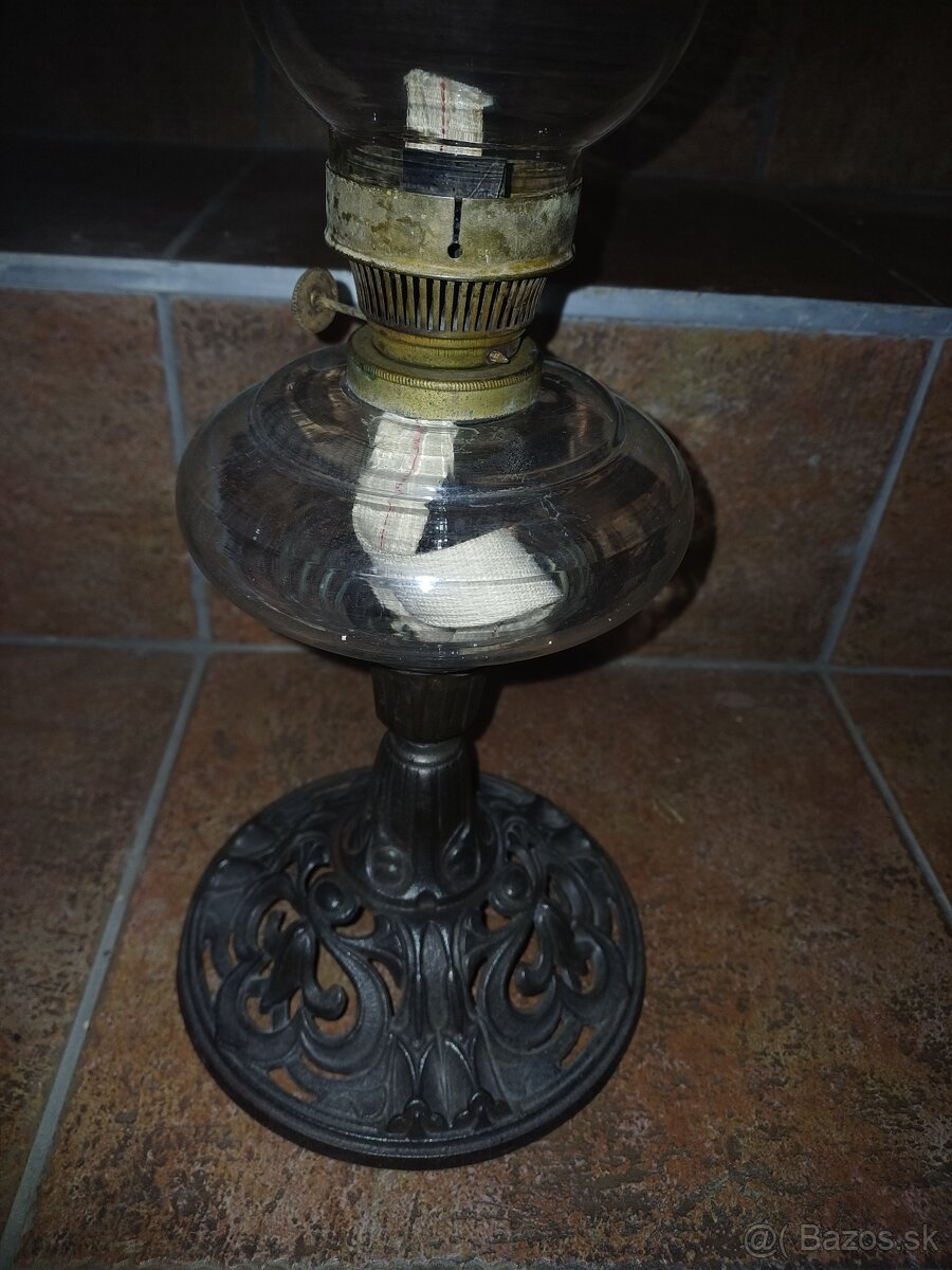 Predám starozitnu petrolejovu lampu - 3