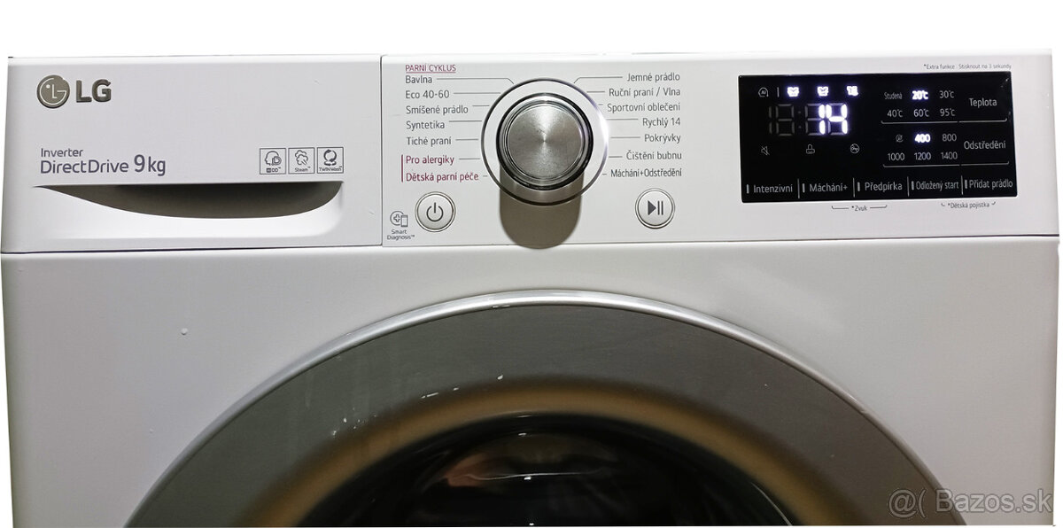 Automatická pračka LG F49V3VW4W - 3