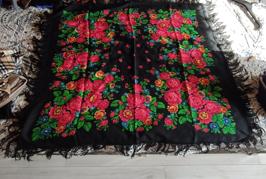 veľká kašmirová šatka - 3