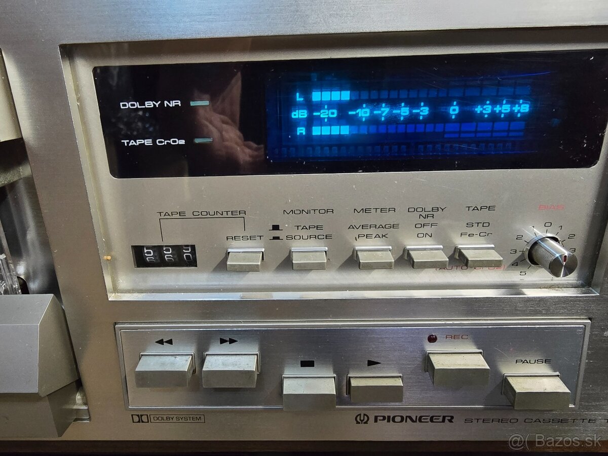 Pioneer CT-F800 3 hlavový vintage kazetový deck - 3