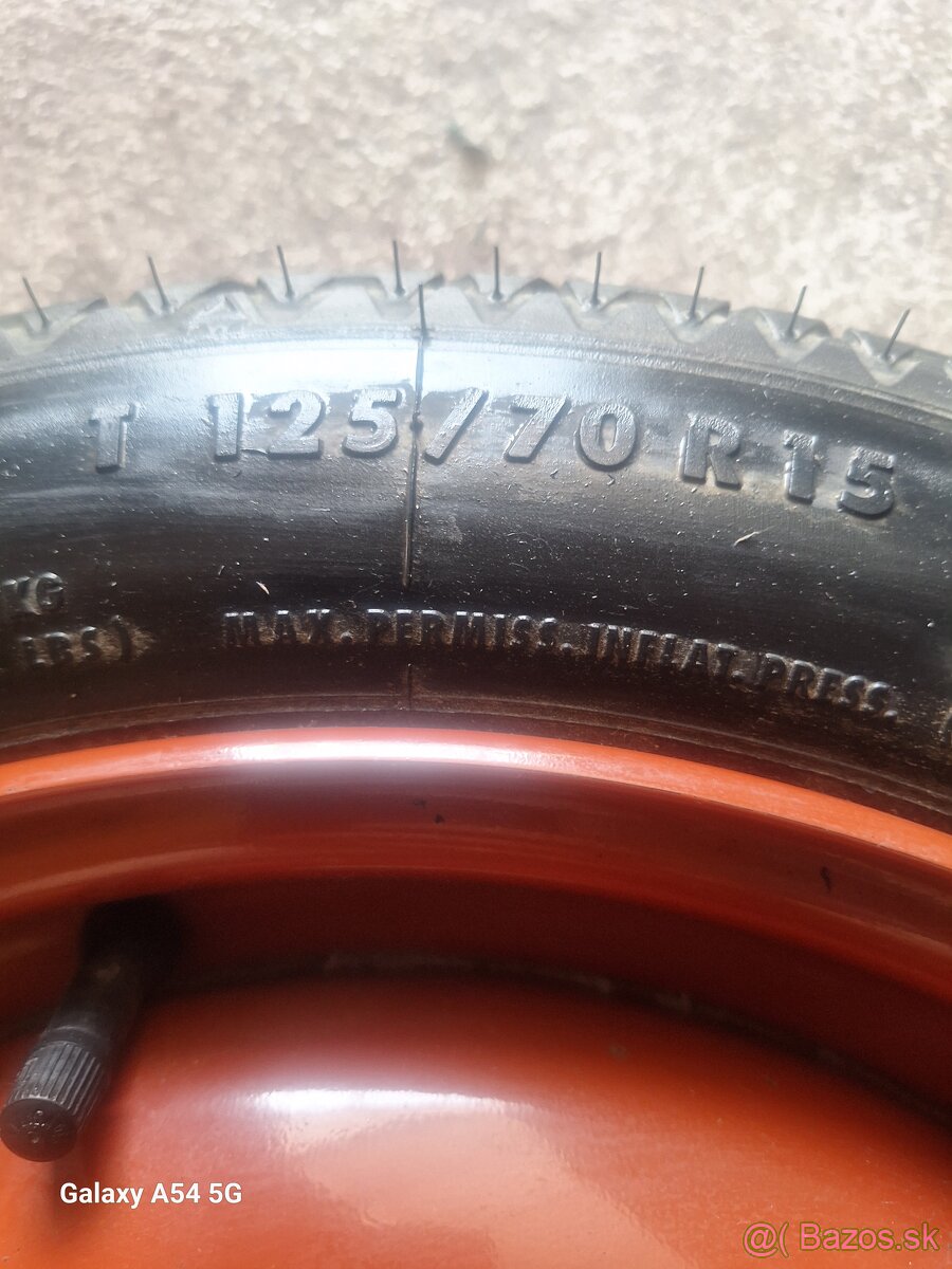 Dojazdovka rezerva 4x100 r15 - 3