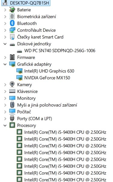 ▼DELL Latitude 5501 - 15,6" / TOUCH / i5-9400H / GPU 2GB▼ - 3
