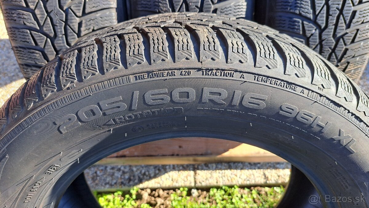 ZIMNÉ GUMY 205/60 R16 NOKIAN DOT 21 - 3