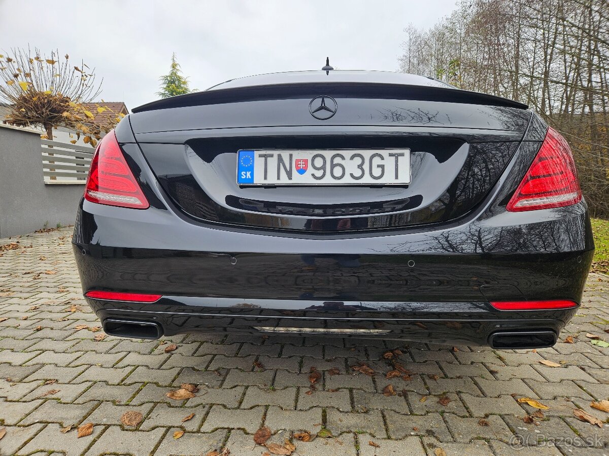 Mercedes S Long 350d. AMG- black packet. DPH - 3
