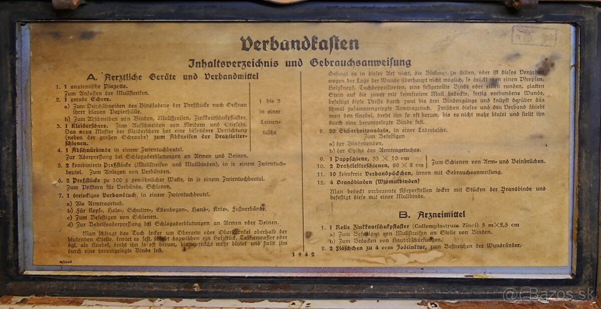 lekárnička Wehrmacht - 3