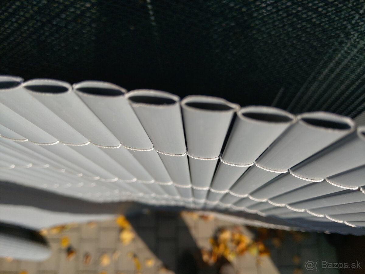 Zahradna zastena PVC ovalna 1,8x3m antracit - 3