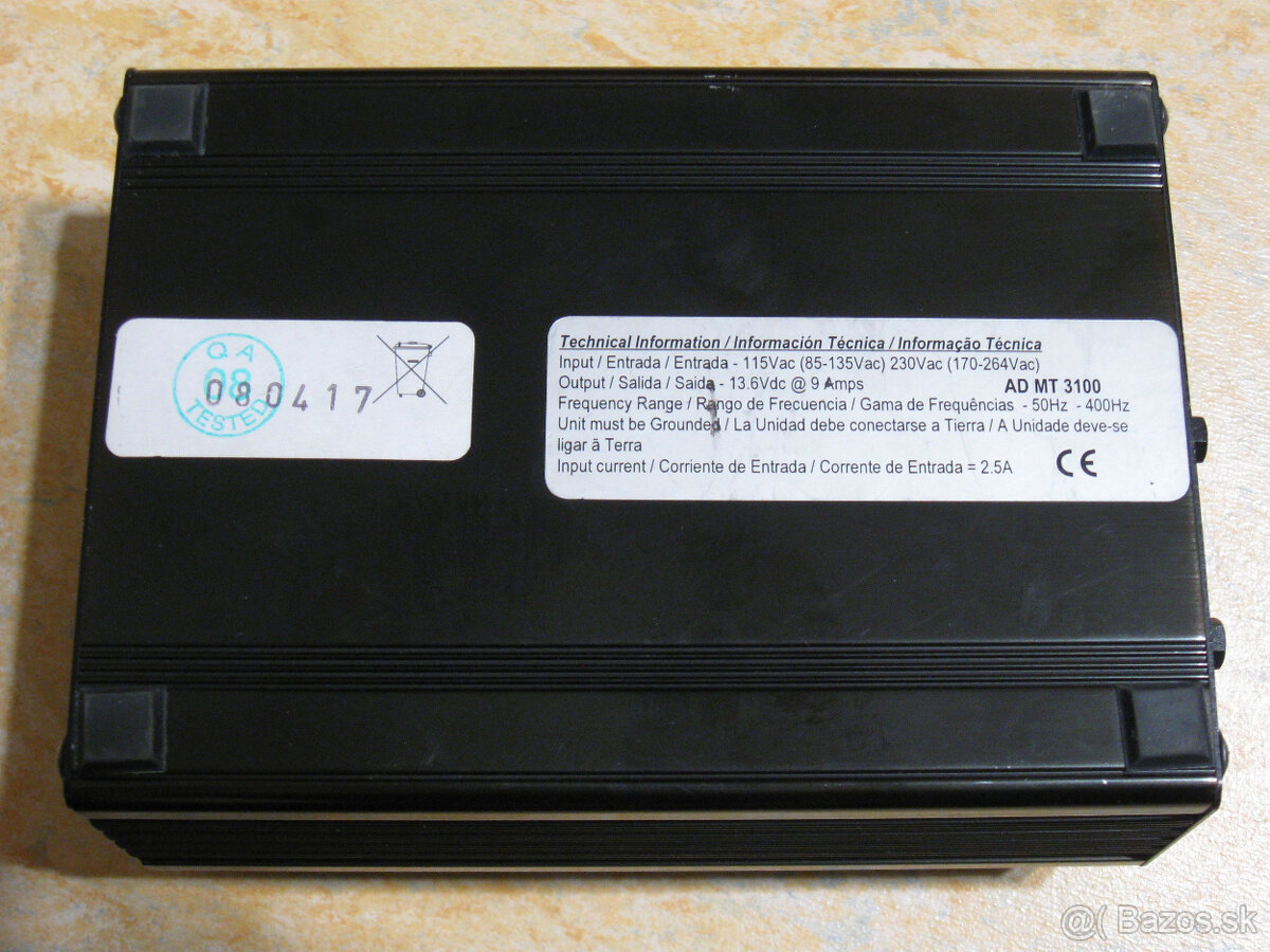 Napajaci zdroj pre vysielacky Alfatronix BH12 3ll - 3