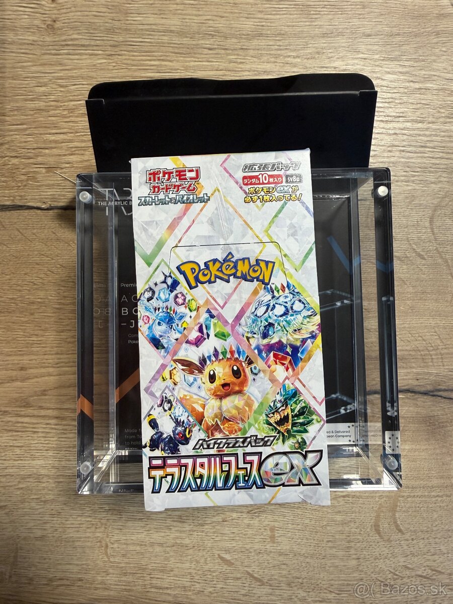 Pokémon Akrylový Japan BoosterBOX - 3