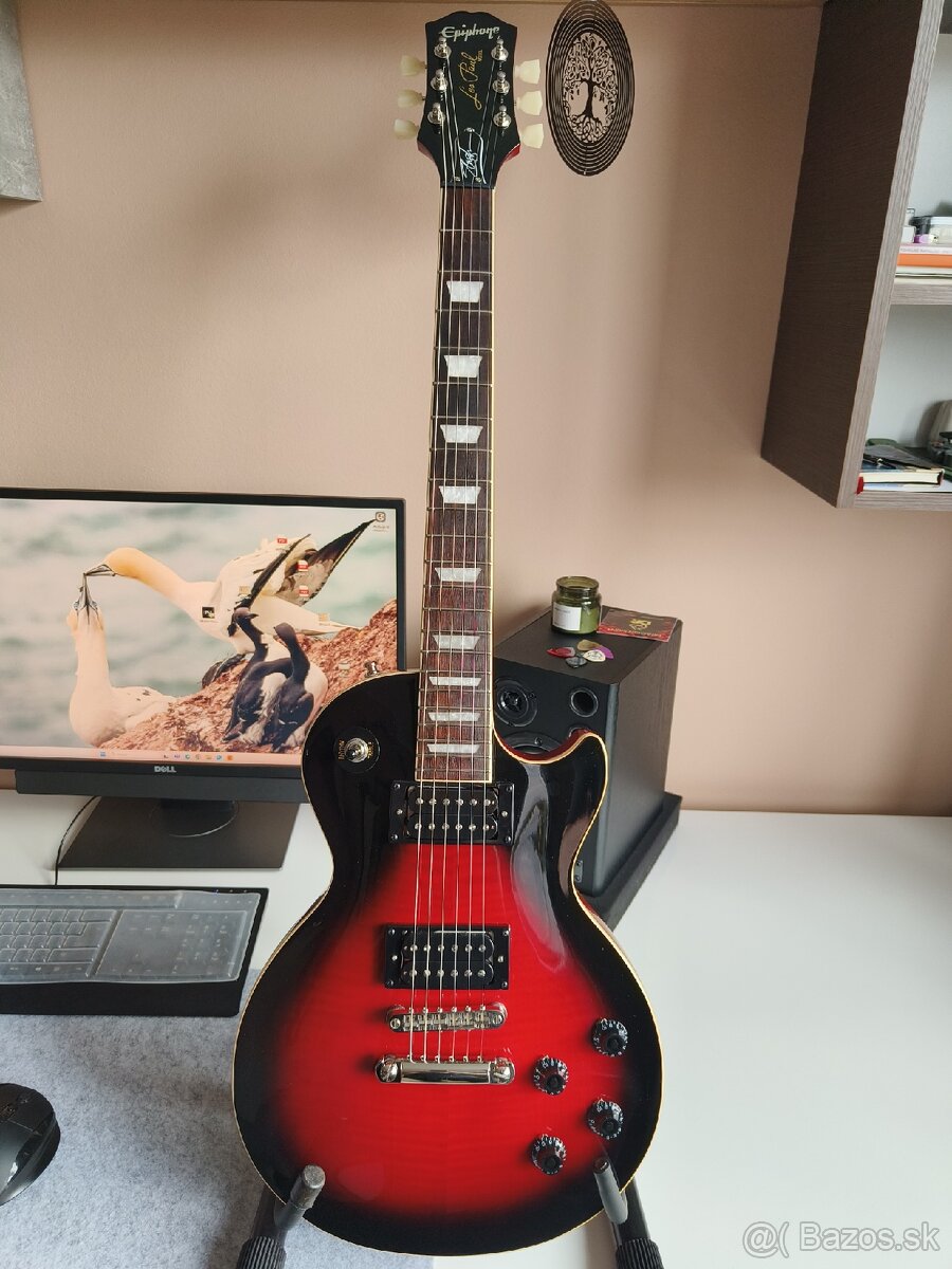 Epiphone Slash Les Paul Standart Vermillion Burst - 3