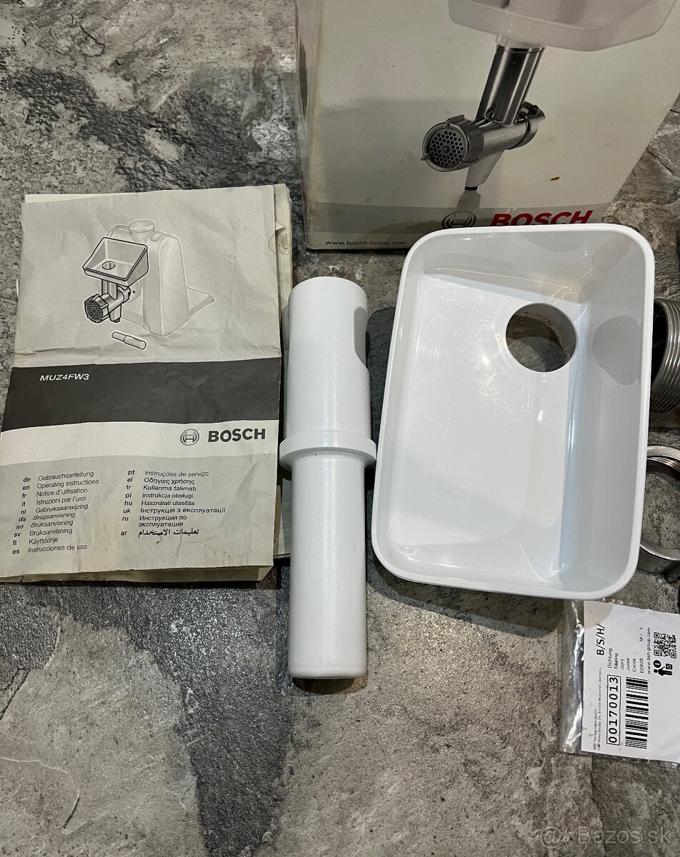 Mlynček Bosch mum 2-4 na kuchynský robot - 3