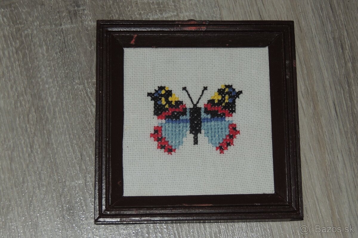 Vyšívané motýle - 3