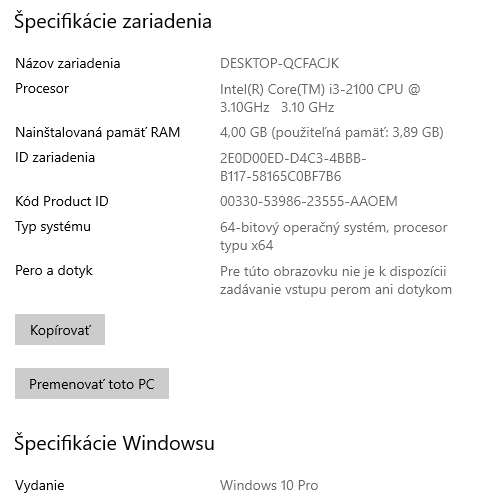 PC HP Intel Core i3 4 GB RAM 128 GB HDD - 3