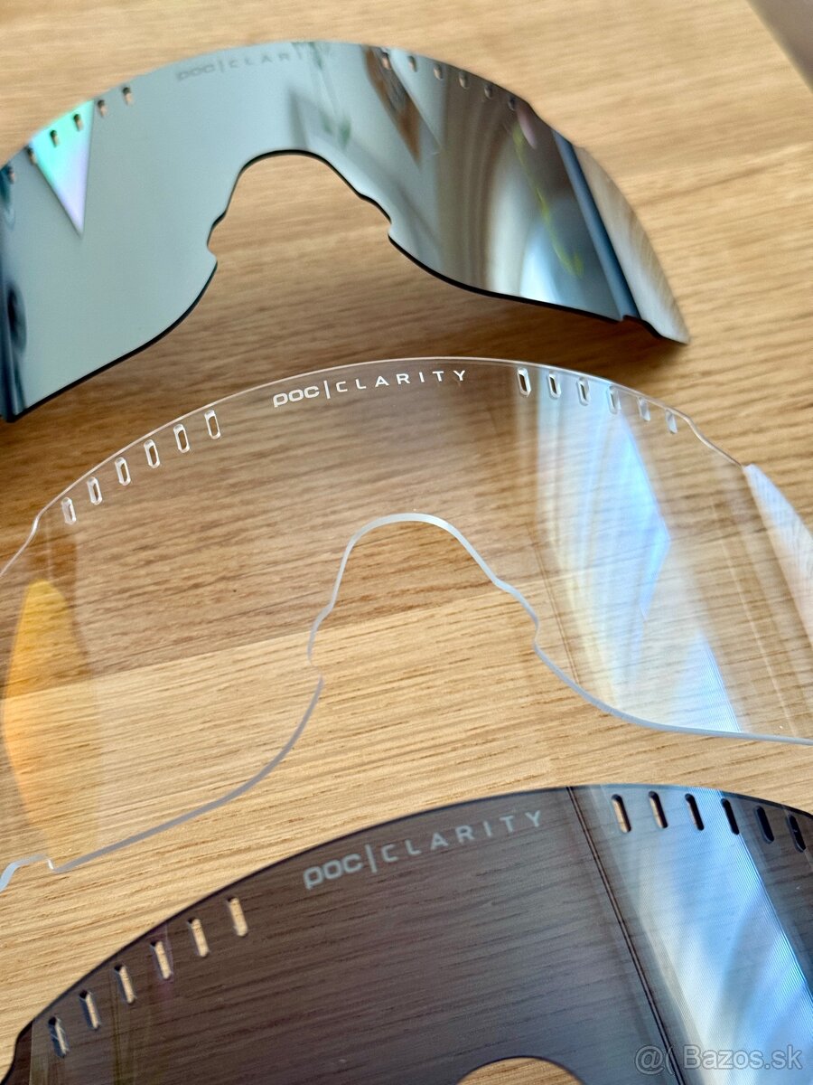 POC Devour Black - cyklistické okuliare - 3