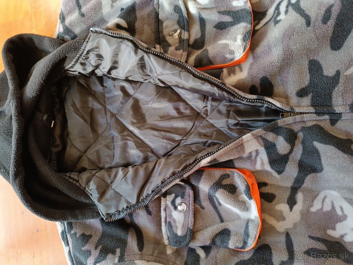 Bunda s maskáčovým vzorom - 3