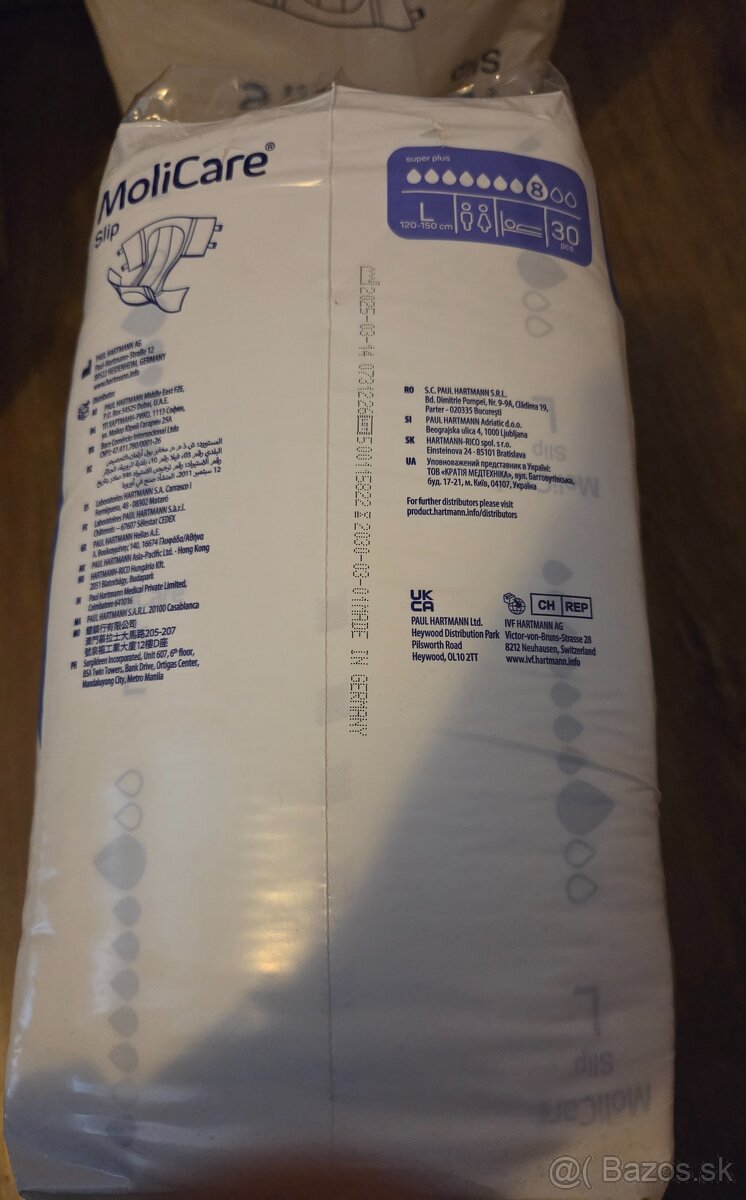 Molicare slip Super plus L Výhodná cena darujem načaté - 3