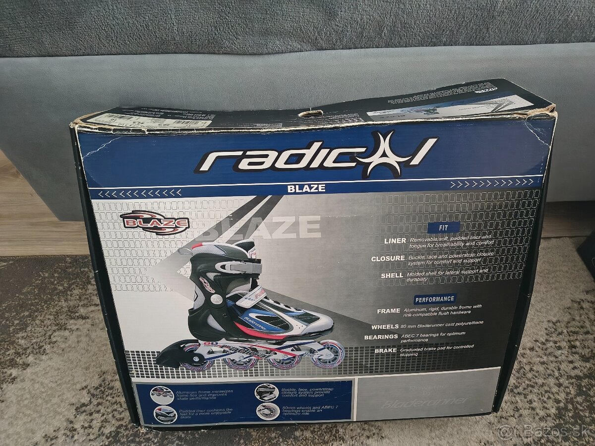 Kolieskové korčule, pánske 44.5 - 3