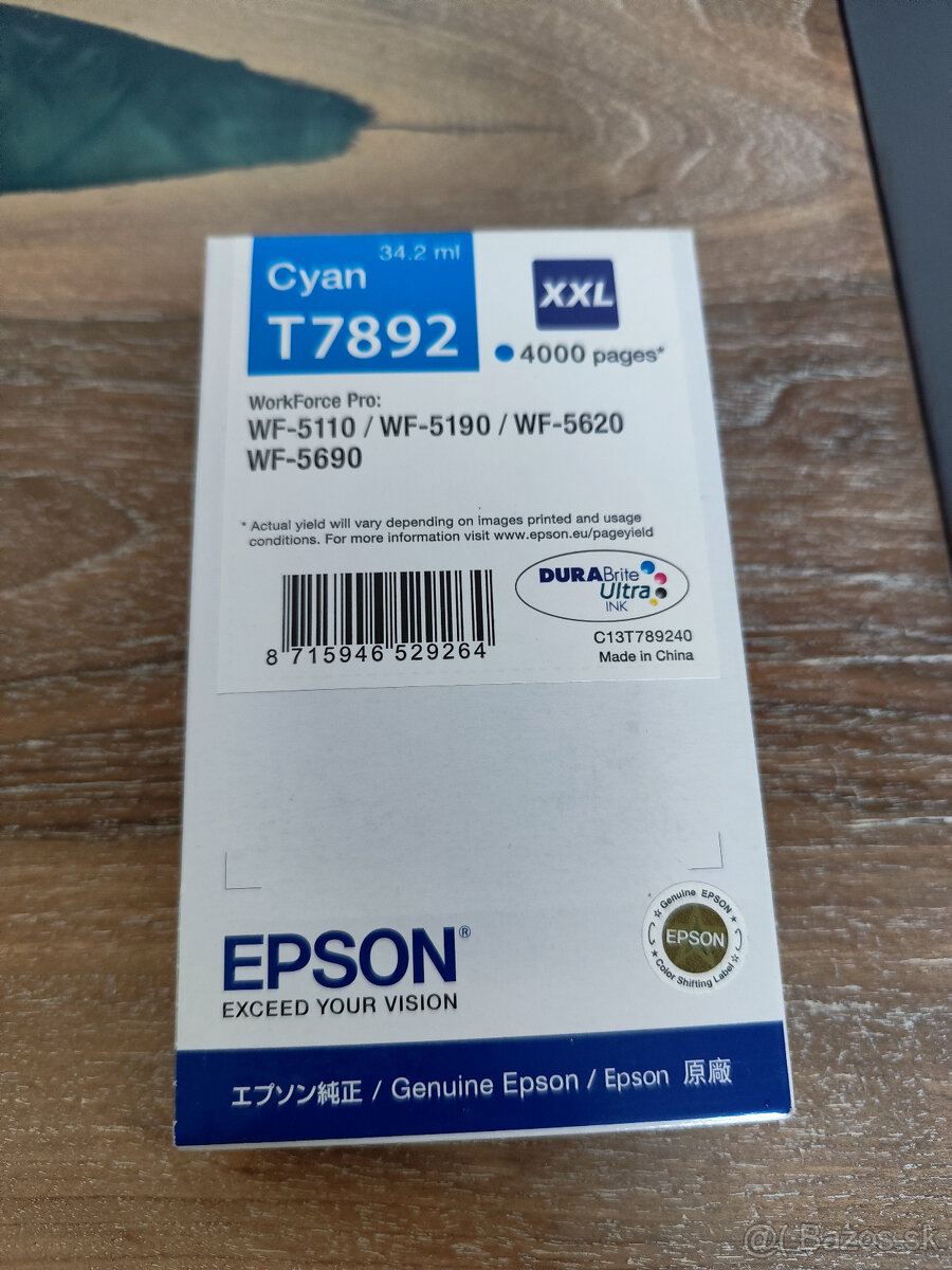 Farby do tlačiarne Epson - 3