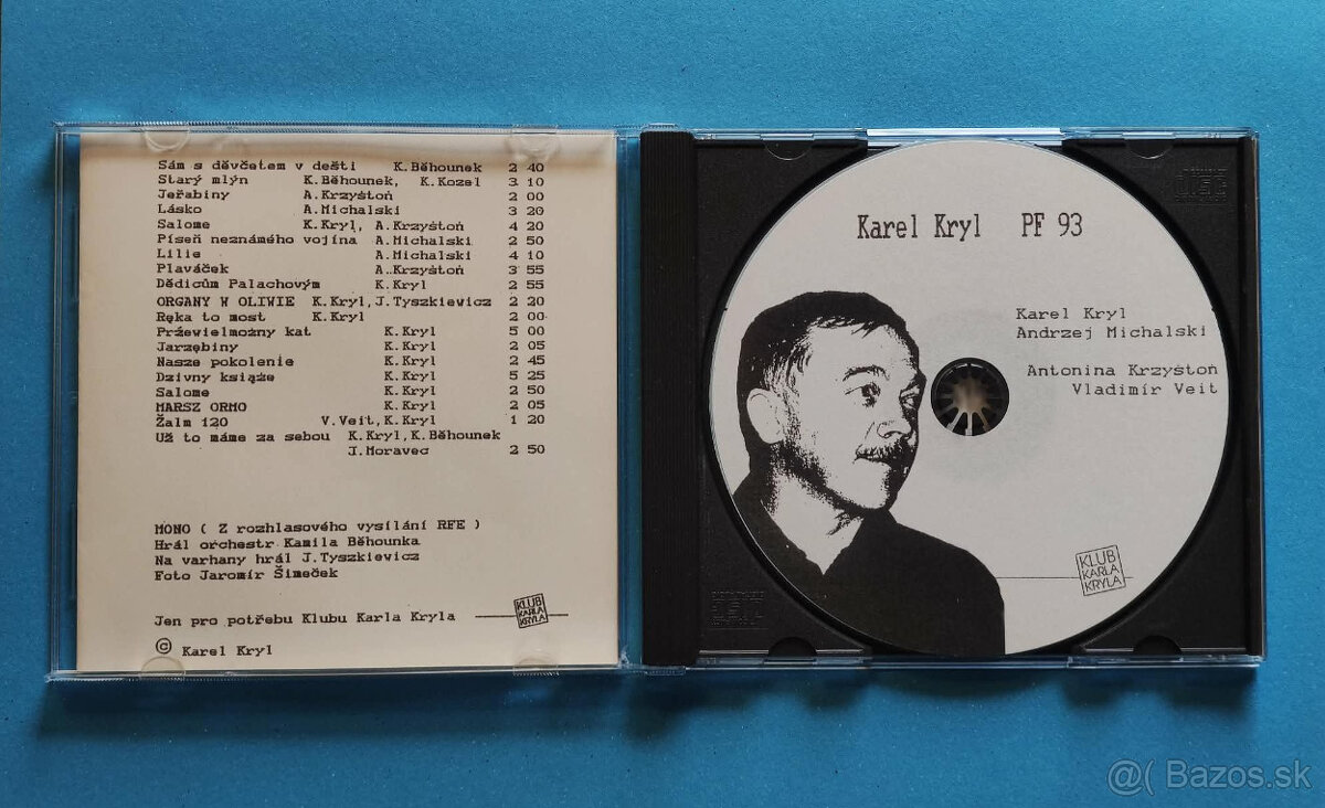 CD Karel Kryl - PF 93 - 3
