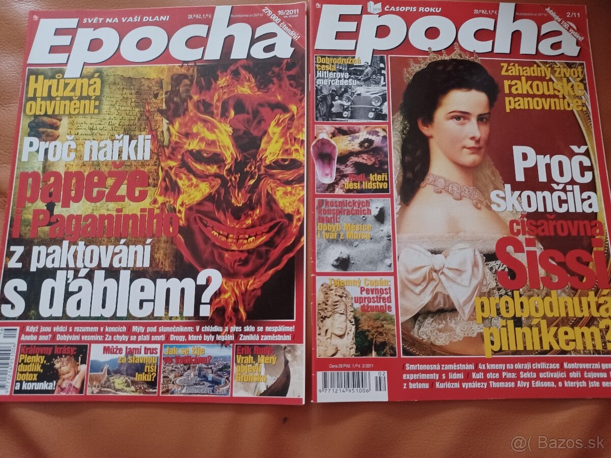 Predám časopisy Epocha - 3