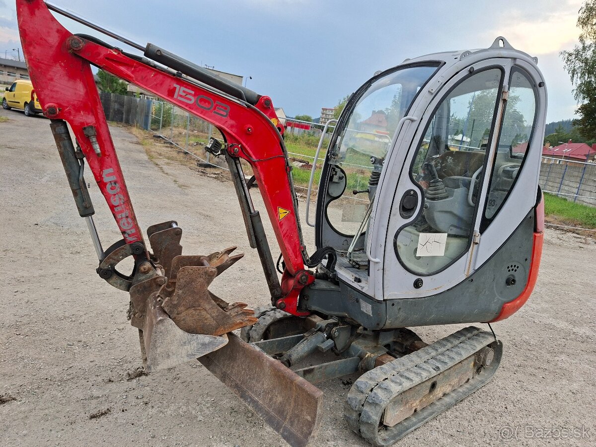 Predam Bager,Minibager Wacker Neuson 1503 Rok 2008 - 3