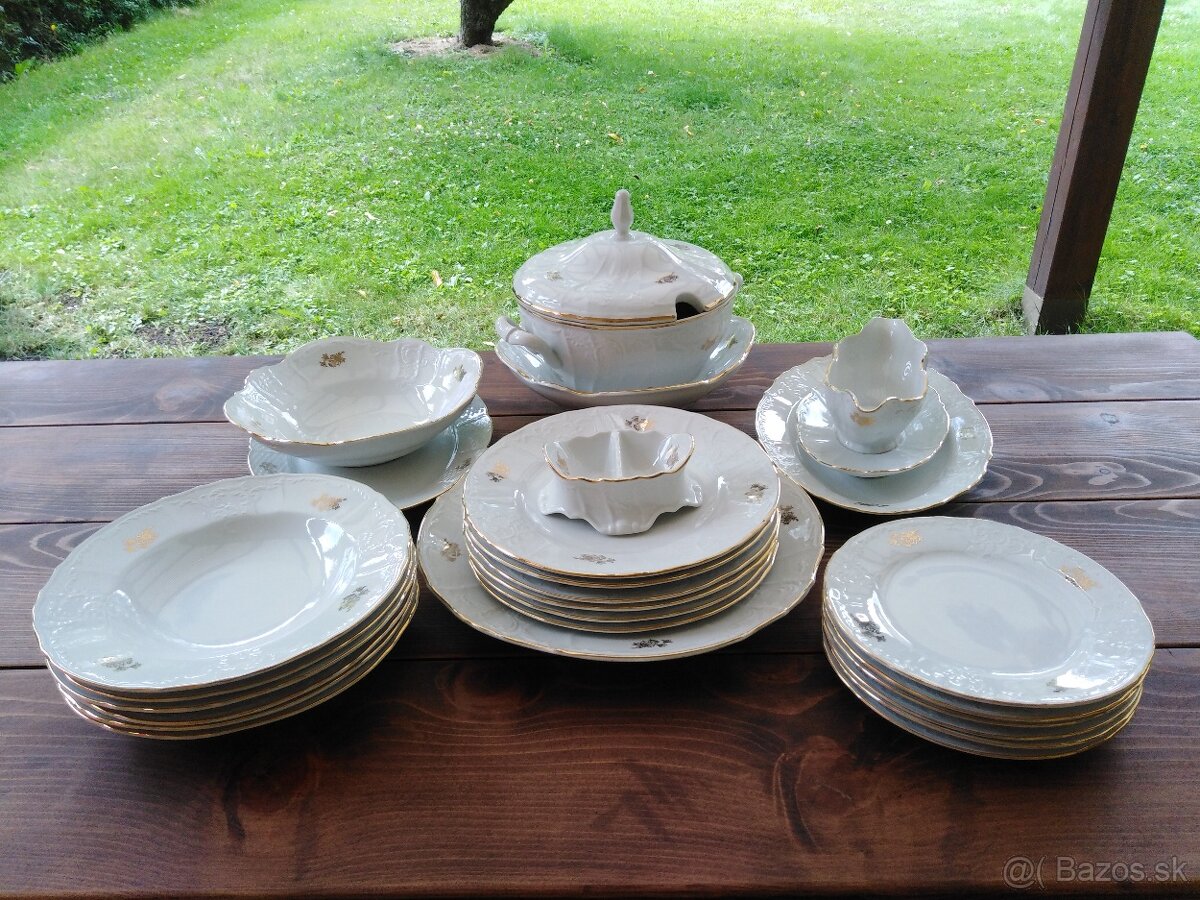 Porcelánová obedová súprava - 3