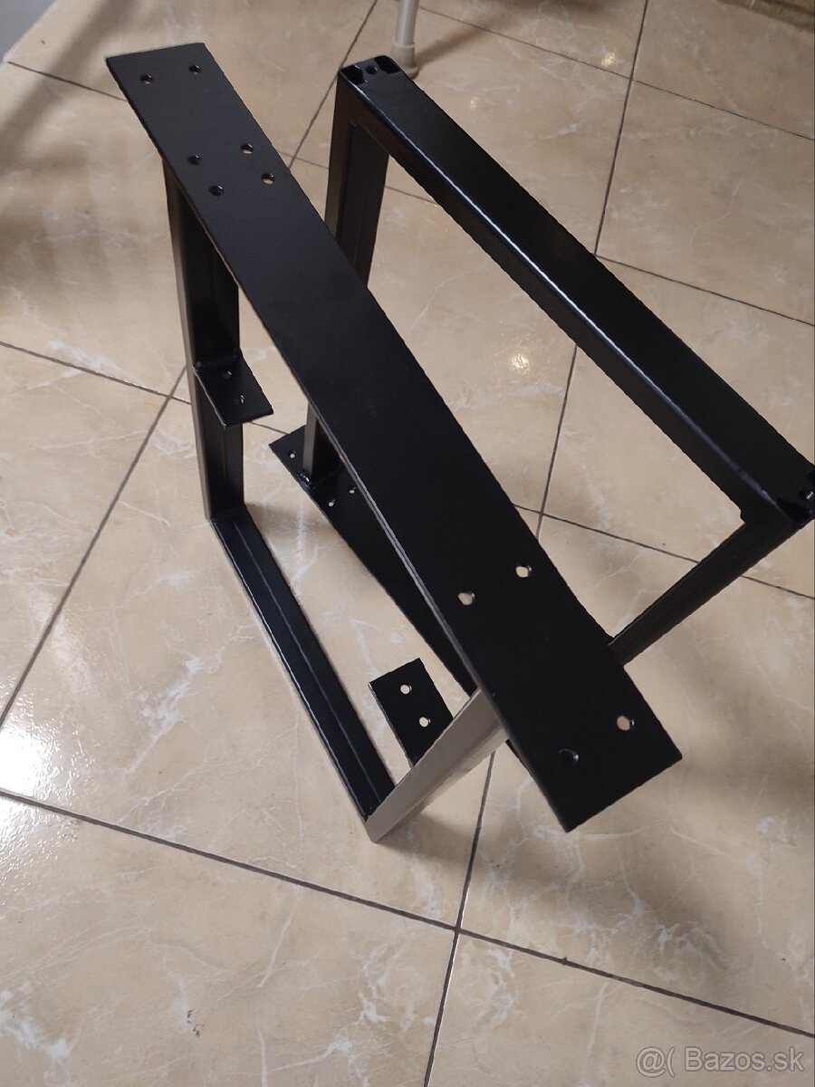 Železné kovové nohy na stôl - 3