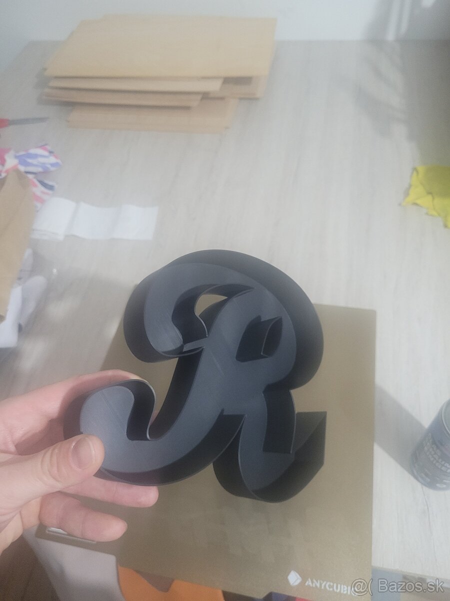 MACHOVY OBRAZ 3D NÁPIS - 3