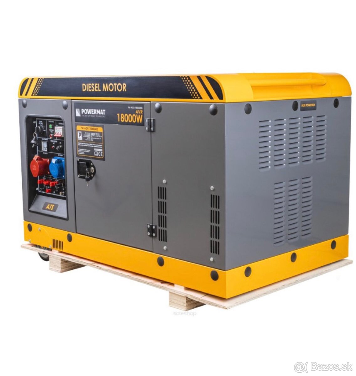 Predám profesionálny dieselový generátor - 3