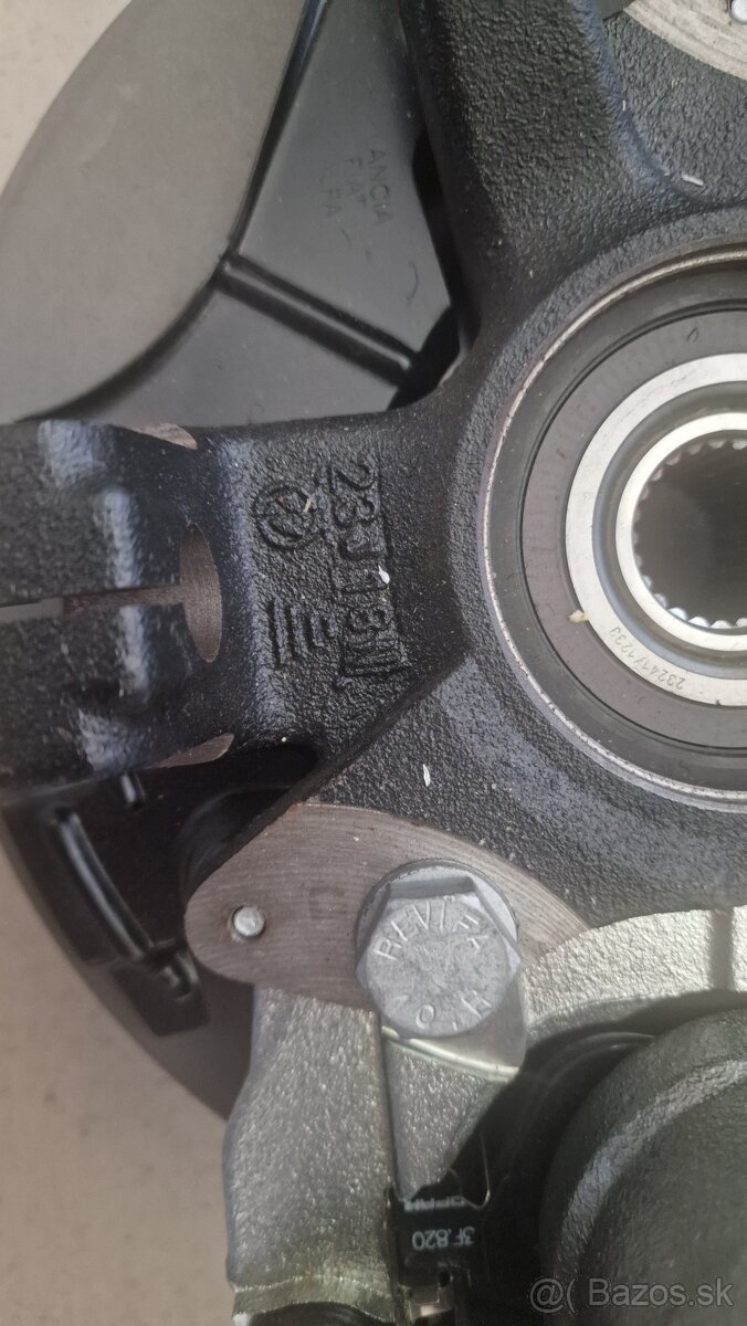 FIA5 500 set brzdové strmene,kotúče,platnicky,otoč - 3