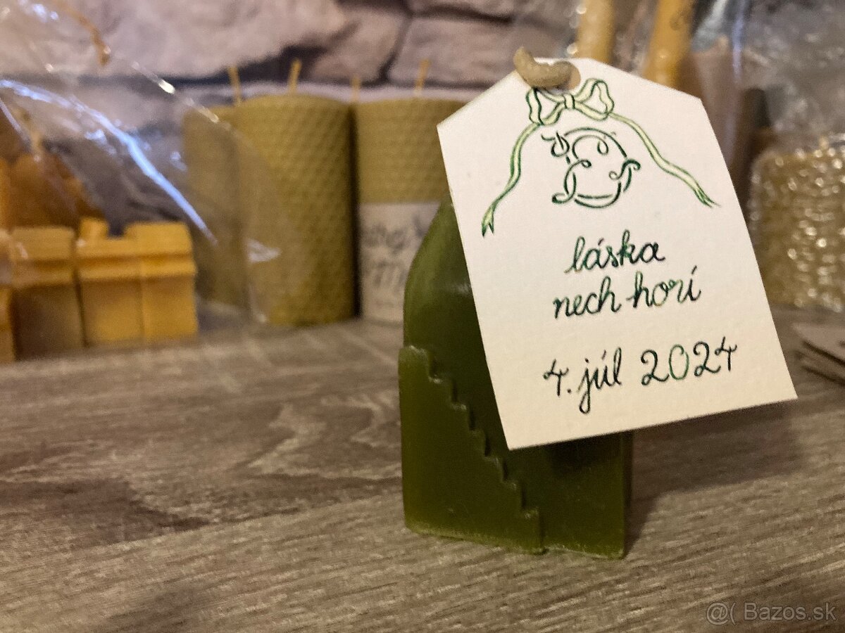 Domček - Sviečka - Svadobný darček ? - 3