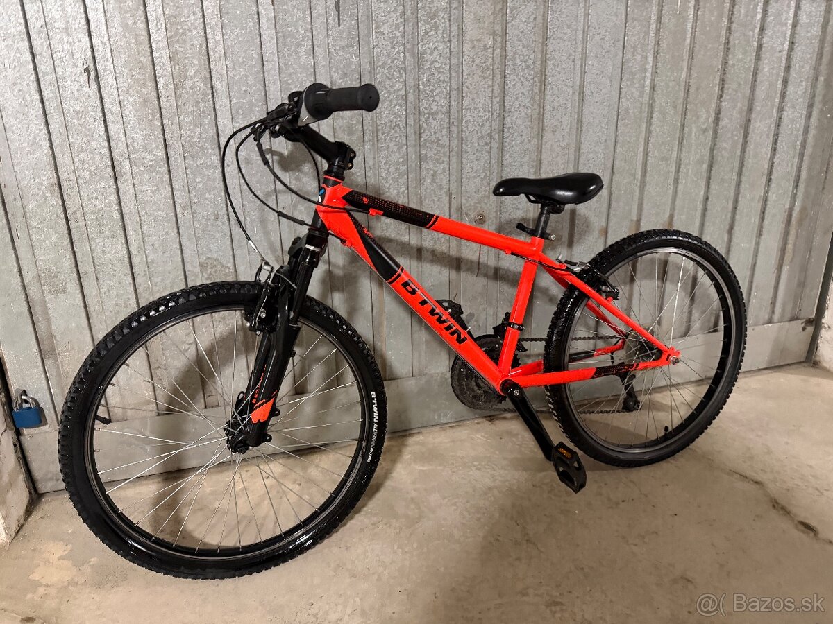 Detsky bicykel B twin Rockrider 500 24” - 3