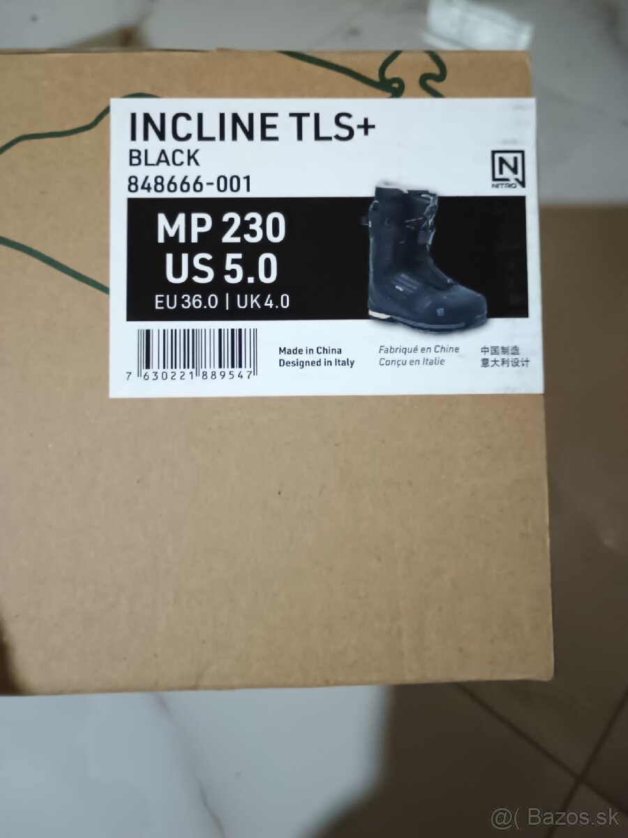 splitboard topánky Nitro Incline TLS+ veľ. 36 - 3