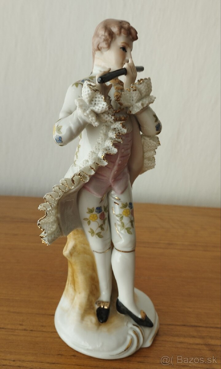 Starožitná porcelánová soška - 3